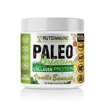Paleo Perfection Vanilla Banana Grass Fed Beef Collagen Protein Powder w... - $48.51
