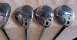 TZ GOLF - Callaway Big Bertha Steelhead MEN&#39;S 8* Driver, 3, 5, &amp; 9 Woods SET RH - £91.03 GBP