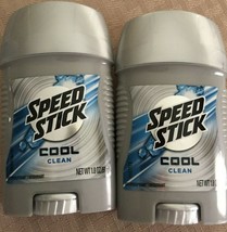 Speed Stick Deodorant Cool Cl EAN 1.8 Oz New 2PK - £6.65 GBP
