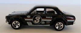 Hot wheels 70 Ford Escort 2014 Black with Racing Decals #3 - £10.37 GBP
