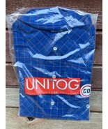 VTG UNITOG CO-OP Patch Mechanic Shop Work Shirt Unworn SIZE 16-16.5 Made... - £31.12 GBP
