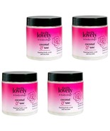 LOT 4 Free &amp; Lovely Bodycology Coconut &amp; Rose Foaming Bath Scrub W/Shea ... - $54.31 CAD