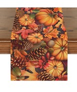 Maple | Thanksgiving Table Runner 48x13 – 100% Polyester, Rustic Fall Harvest Di - $14.97