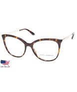 NEW D&amp;G Dolce &amp; Gabbana DG3278 502 HAVANA EYEGLASSES FRAME 54-17-140 B47... - $142.09