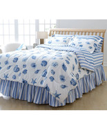 SEASHELL BLUE MICROFIBER 8 PIECE COMFORTER SET KING SIZE - $6,662.57 MXN