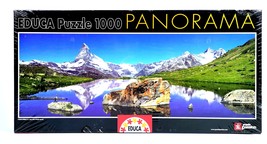 1000 pieces Jigsaw Puzzles Educa Borras Panorama &quot;ALPES&quot; #14457  - £23.53 GBP