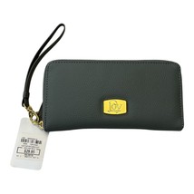 Joy Designer Wallet in Grey Leather with RFID Protection – Brand New with Tags - $349.78 MXN