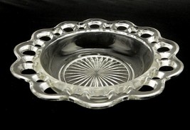 Anchor Hocking Open Lace Cereal Bowl, 6 1/2&quot;, Desserts, Sauce, Trinket Dish - £11.52 GBP