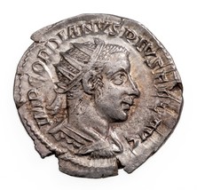 238-244 Ad Romain Emp. Gardien III Ar Antoninianus 3.7g,23mm Pièce Ric 213 - $67.57