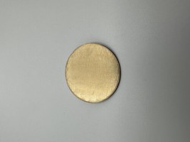 Vintage 14k Gold Filled Circle Textured Brooch 3.8cm - £23.39 GBP