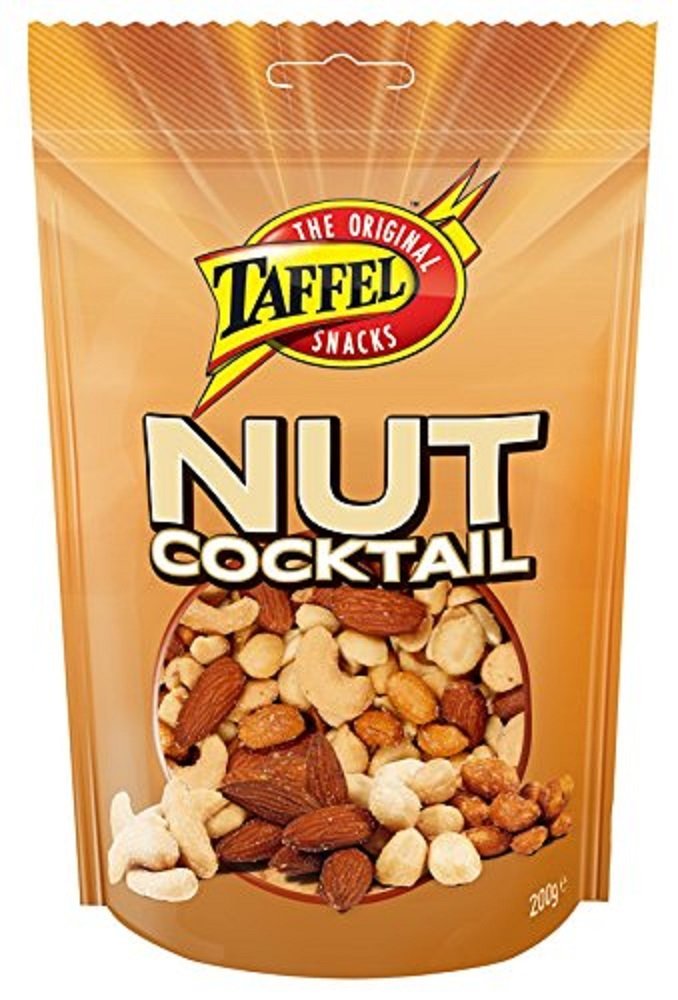 Taffel Nut Cocktail - Original - Finnish - Snacks - Bag 200g - $10.78