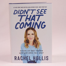  Didn&#39;t See That Coming By Rachel Hollis Hardcover Book With DJ Brand Ne... - £3.10 GBP