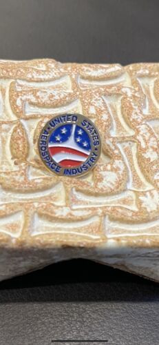 United States Aerospace Industry USA Aviation Space Military Defense Pin... - $12.20