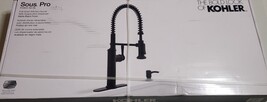 Kohler R10651-SD-BL Sous Kitchen Faucet - Matte Black - FREE Shipping! - $209.90