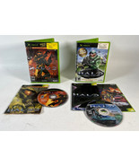 Halo: Combat Evolved &amp; Halo 2 (Microsoft Xbox) Both Complete, Read - £17.77 GBP