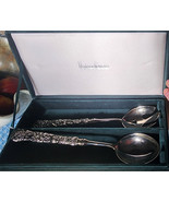 Neiman Marcus  Godinger Silver Co. 2 Piece Salad Serving Set  Case Not I... - $29.55