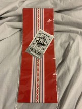Brand NEW Hanhaba Obi Sash Belt Table Runner Red Stripes - £31.04 GBP