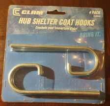 Clam Hub Shelter Coat Hooks 4 Pack-Brand New-SHIPS N 24 HOURS - €25,25 EUR