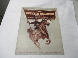 The Twelfth Regiment Harry Lincoln 1908 Sheet Music two step - £19.75 GBP