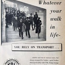 1954 Transport Brakes Earls Court Advertisement Motor Show Automobilia D... - $459.63 MXN 1954 Transport Brakes Earls Court Advertisement Motor Show Automobilia D... - $459.63 MXN