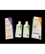 Cerave Skin Care Lot Vitamin C Serum 50 Sunscreen Hydrating Facial Clean... - €85,90 EUR