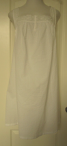 Croft and Barrow White Sleeveless Nightgown Size 3X - £15.46 GBP