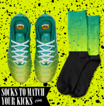 SPECKS Socks for N Air Vapormax Plus Lemon Hot Lime Teal Vapor Max Shirt - £16.53 GBP