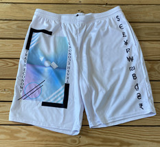 vapor 95 NWOT Men’s trash economy Athletic shorts size 36 white Q2 - £20.90 GBP