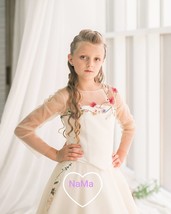 Ready to ship, Flower Girl Dress, Wedding, Birthday, Holiday,  Bridesmaid dress  - £153.84 GBP