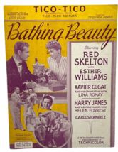 Tico Tico Piano Sheet Music Bathing Beauty Red Skelton Esther Williams 1943 - £6.36 GBP