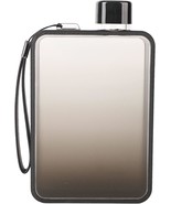 13OZ Flat Water Bottle A5 Portable Travel Mug Handbag Slim Cold Flask Fl... - £35.73 GBP