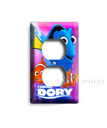 colorful finding Dory Marlin Nemo clown fish duplex outlet receptacle wa... - £7.85 GBP