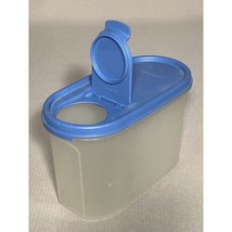 Tupperware Modular Mate Container 4 3/4 Cup 1612-2 &amp; Blue Lid With Flip Top - £7.54 GBP