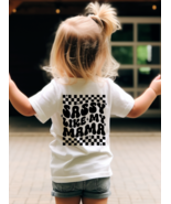 Sassy Like My Mama Graphic Tee T-Shirt Funny for Toddlers Kids Baby - £18.16 GBP