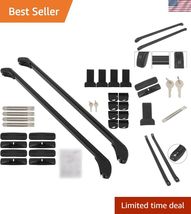 Heavy-Duty 43 Inch Cross Bar Roof Rack - Perfect for Road Trips &amp; Advent... - $133.68