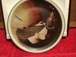 Norman Rockwell – The Snake Escapes – Limited Edition Plate Collectible  - $23.38