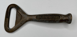 Vintage Bronze KINSEY Bottle Opener 5.25&quot;L Whiskey, Distillery, Brewery ... - $27.69