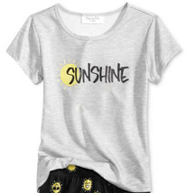 allbrand365 designer Kids Sunshine Printed Top, 4-5, Grey/Black - £31.60 GBP