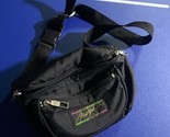 Nylon Fanny Pack With New York Design Euro Sports Patch Black Very Nice - $17.82