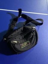 Nylon Fanny Pack With New York Design Euro Sports Patch Black Very Nice - £14.12 GBP