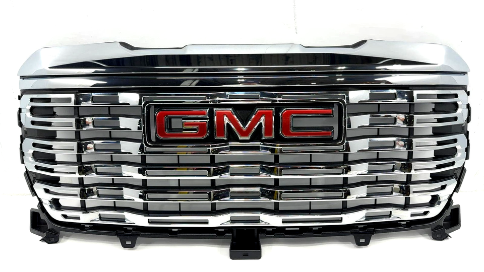 2022-2024 GMC Sierra Denali 1500 Front Grill Assembly W/ chrome Molding ...