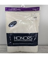 Thermal Pants Honors 1996 Elastic Knitted Cotton/Polyester Womens Sz XL NEW - $21.64 CAD