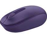 Microsoft Wireless Mobile Mouse 1850 - Purple . Comfortable Right/Left H... - $36.35