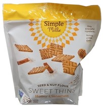 SIMPLE MILLS HONEY CINNAMON Seed &amp; Nut Flour Sweet Thins 14 oz Bag - $329.63 MXN