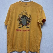 Marriotts GREAT AMERICA TAZ T-Shirt Warner Bros Looney Tunes Distressed ... - $42.08