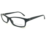 Ralph Lauren Eyeglasses Frames RL 6071-B 5001 Black Rectangular 51-16-135 - $37.19