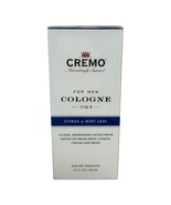 Cremo Cologne Spray for Men Citrus &amp; Mint Leaf 3.4 fl oz Eau De Toilette... - $161.11 CAD
