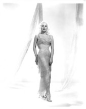 Mamie Van Doren full body pose in eye catching gown 8x10 inch photo - £9.44 GBP