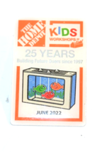 2022 Home Depot Kids Workshop Pin Celebrating 25 Years Since 1997 - £8.20 GBP