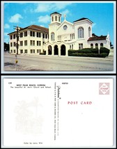 FLORIDA Postcard - West Palm Beach, St. Ann&#39;s Church &amp; School F16 - £2.35 GBP